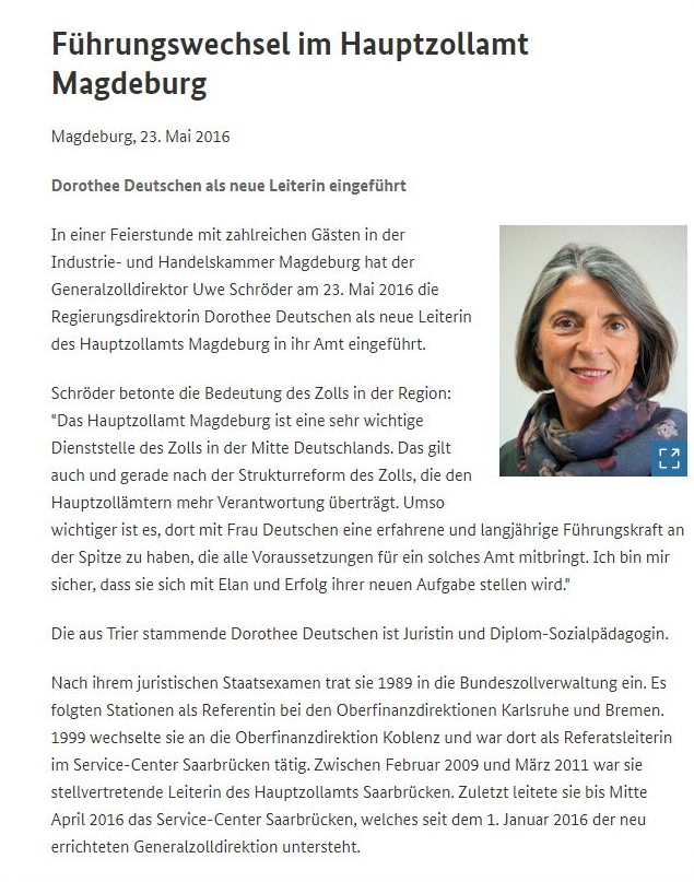 Dorothee Deutschen 1